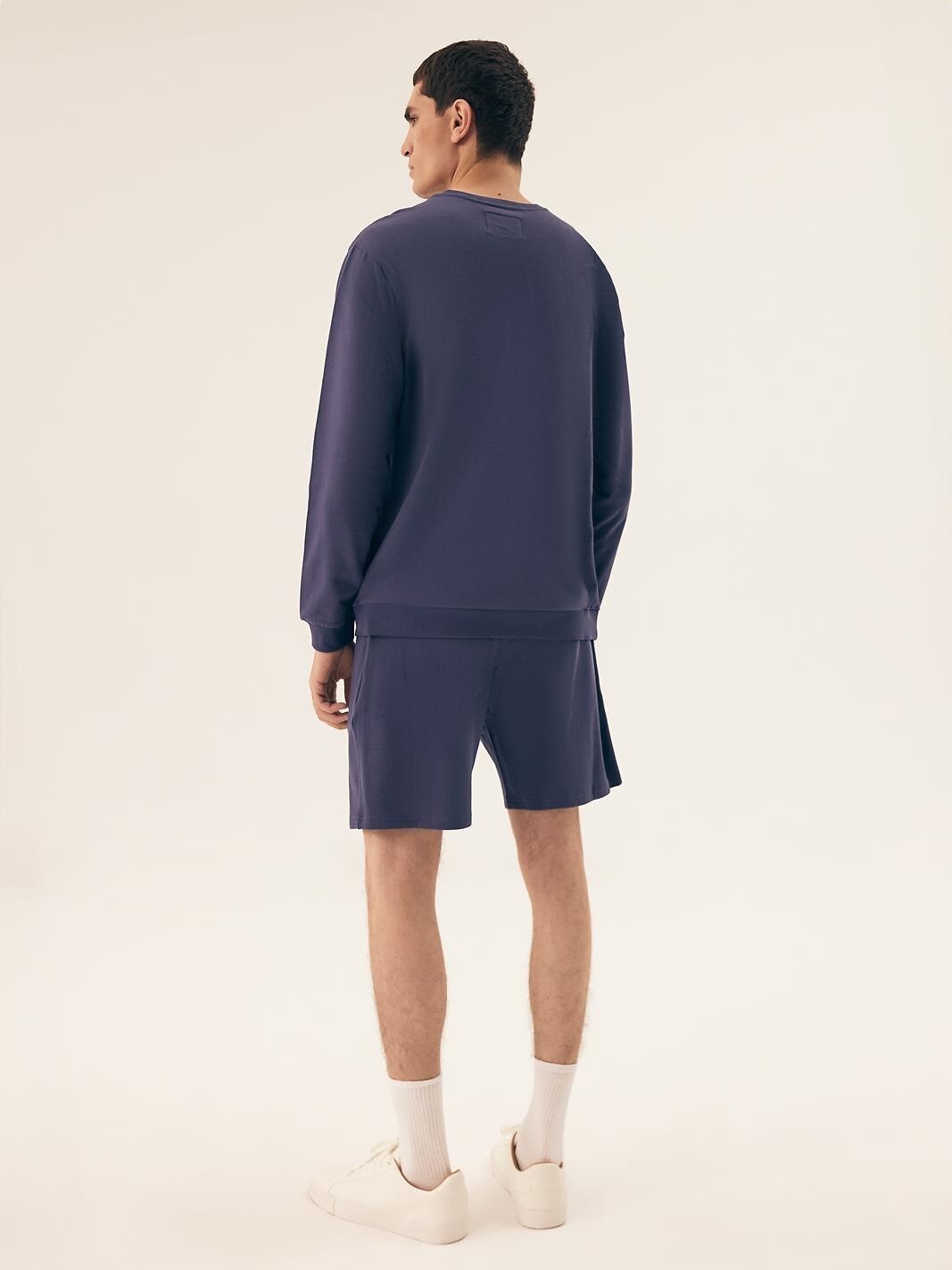 Pigiama da uomo in morbido cotone con interno felpato