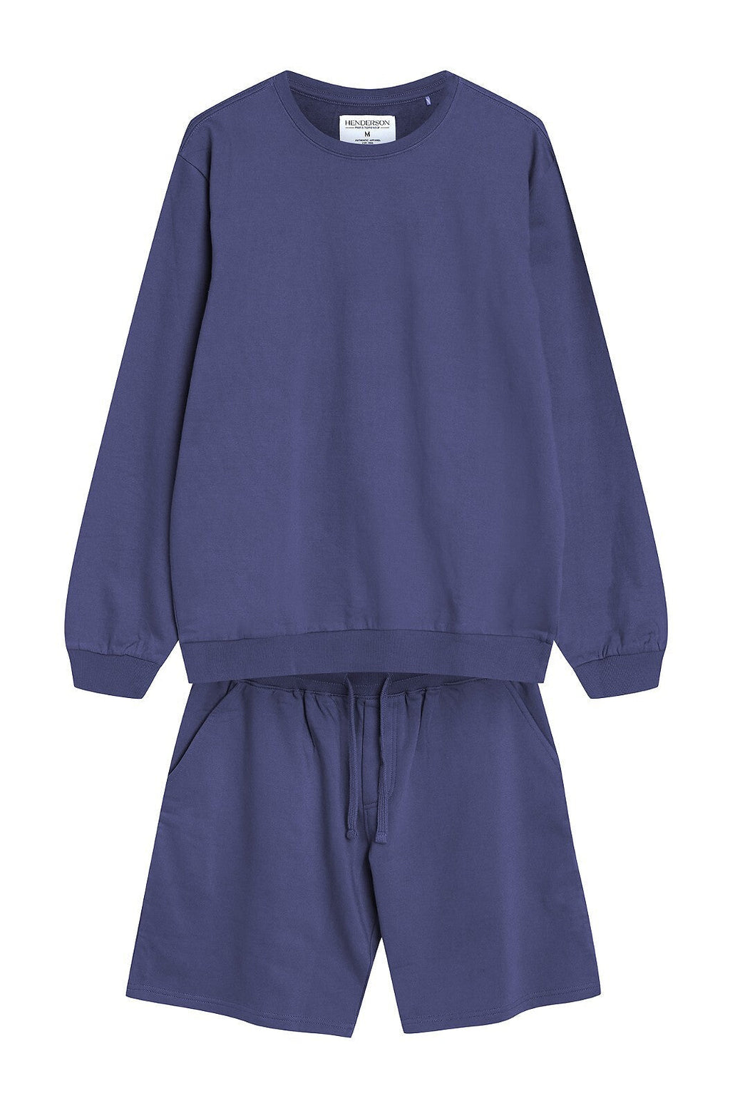 Pigiama da uomo in morbido cotone con interno felpato