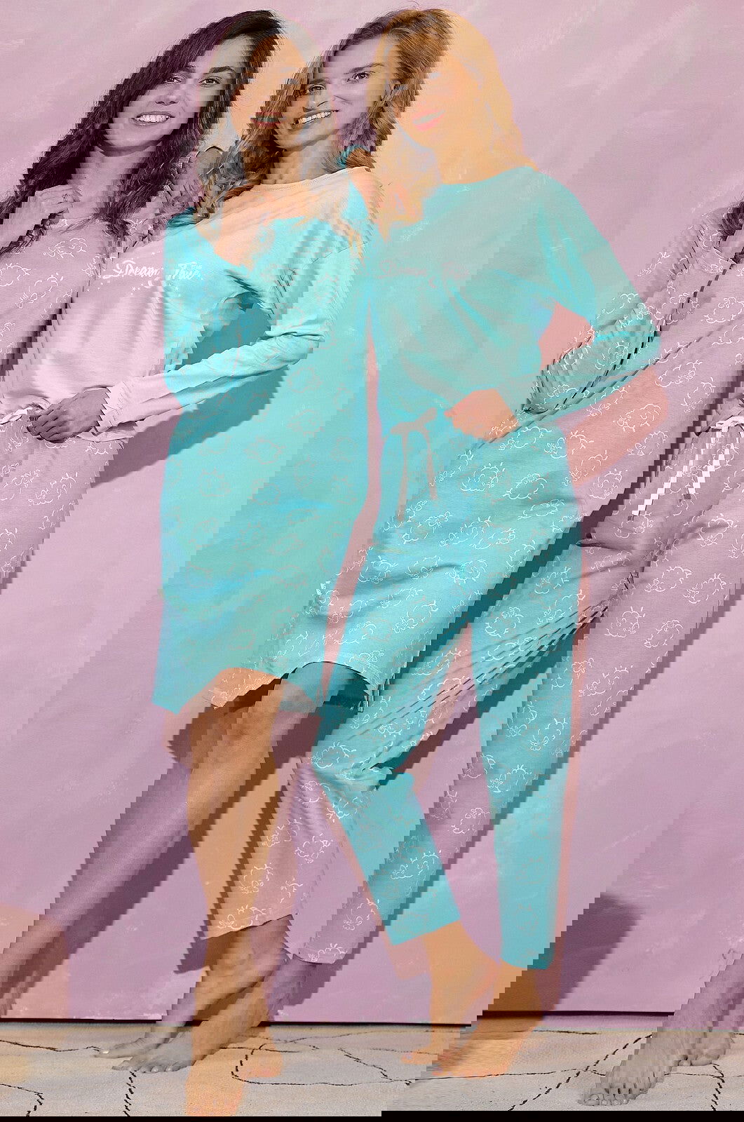 Pigiama donna in 100% cotone - abi