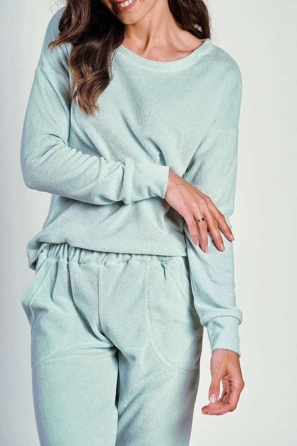 Pigiama donna in 100% cotone frotte - jessie