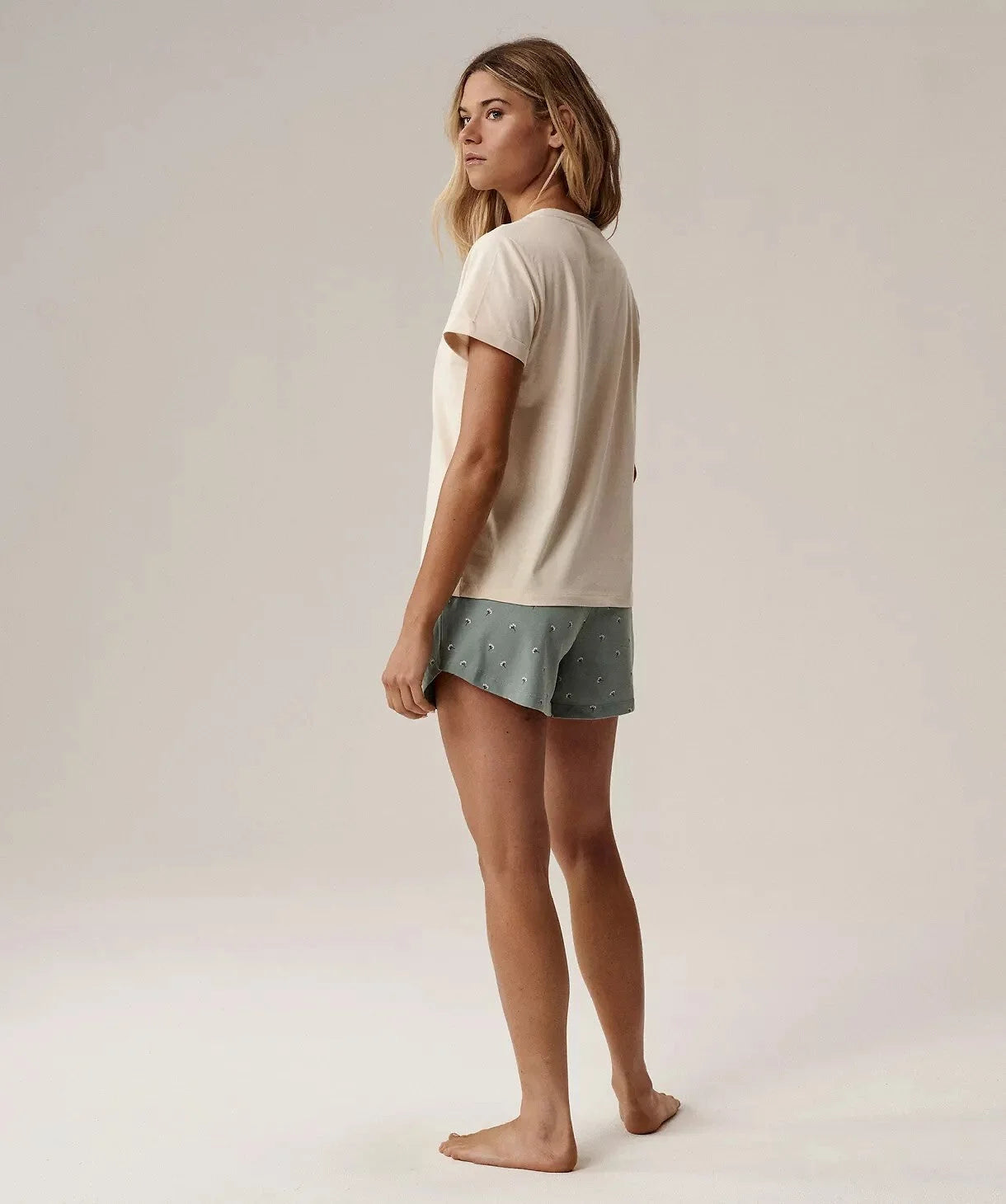 Pigiama da donna in 100% cotone - nlp-502e