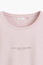 Pigiama donna in 100% cotone – t-shirt con scritta e shorts