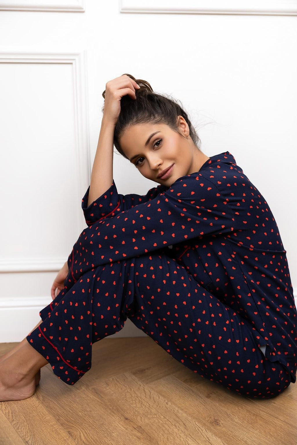 Pigiama da donna aperto in viscosa - sunset - sophia