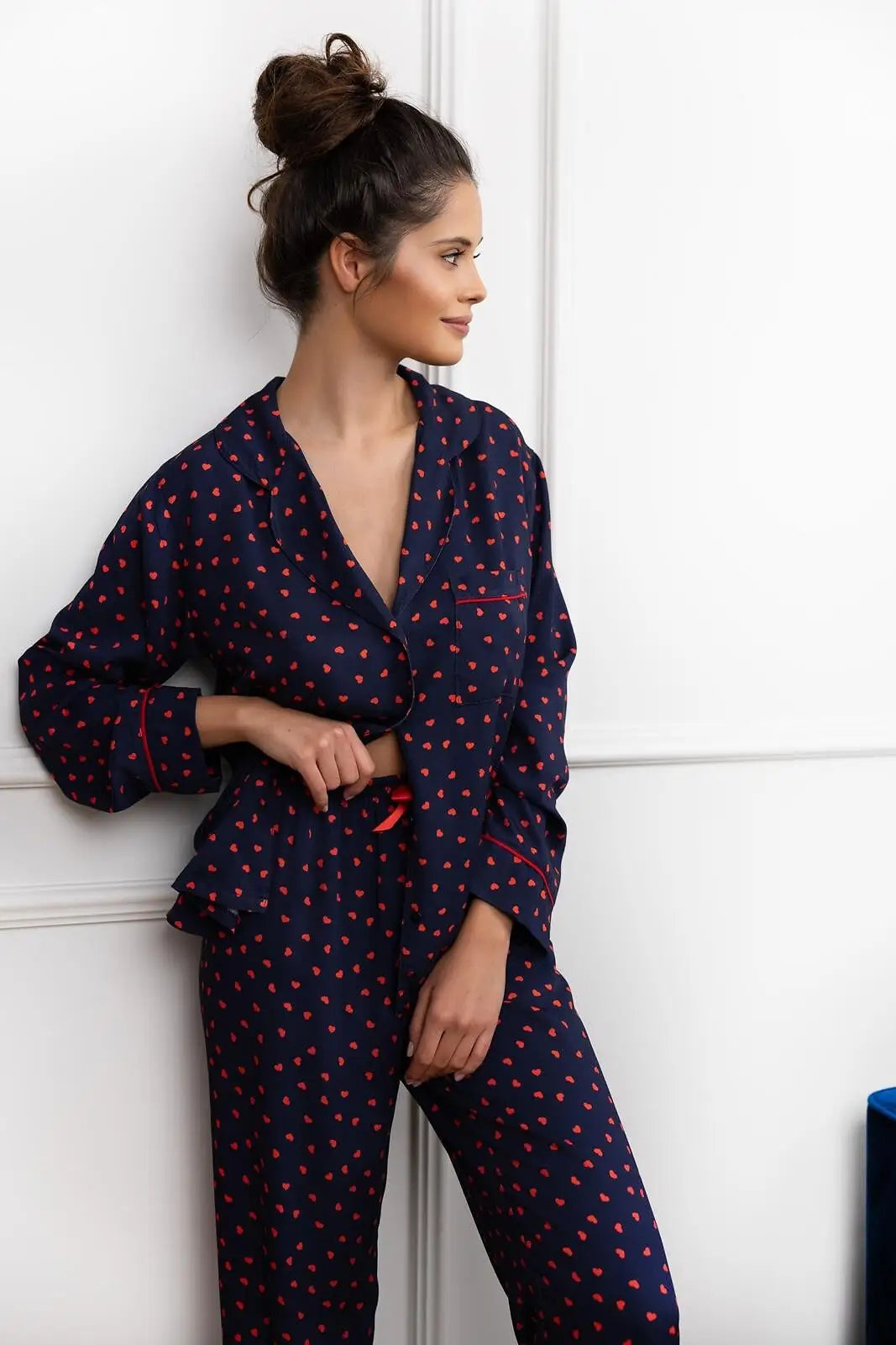 Pigiama da donna aperto in viscosa - sunset - sophia