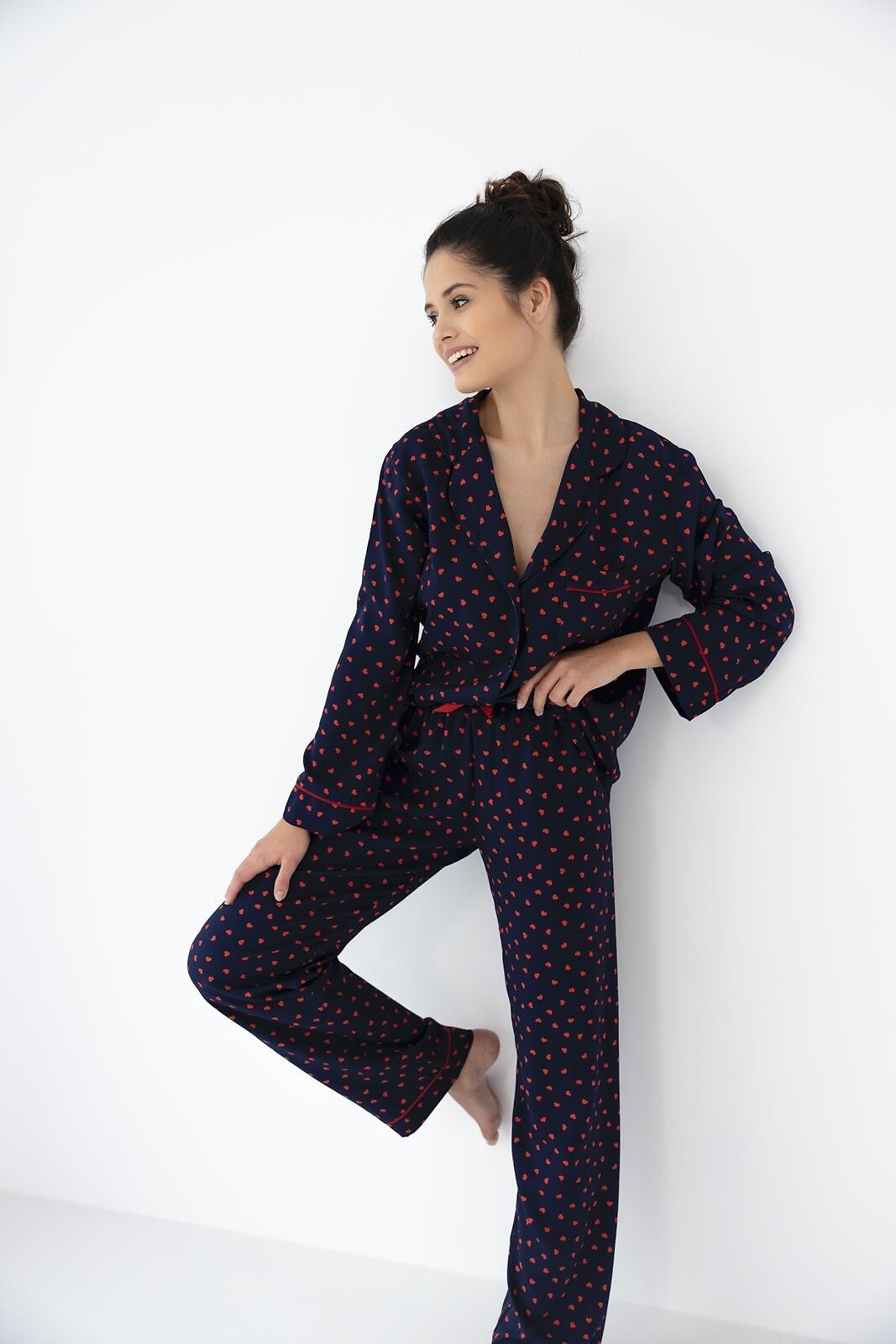 Pigiama da donna aperto in viscosa - sunset - sophia