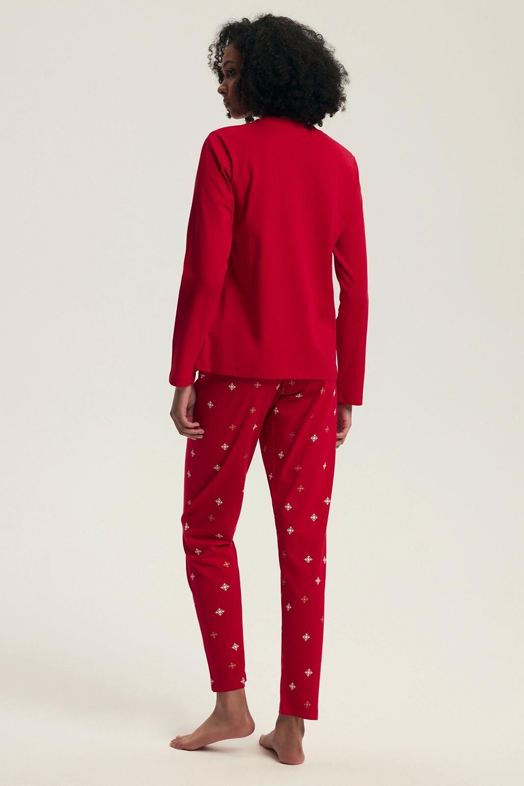 Pigiama da donna collezione natale in puro cotone | dotie