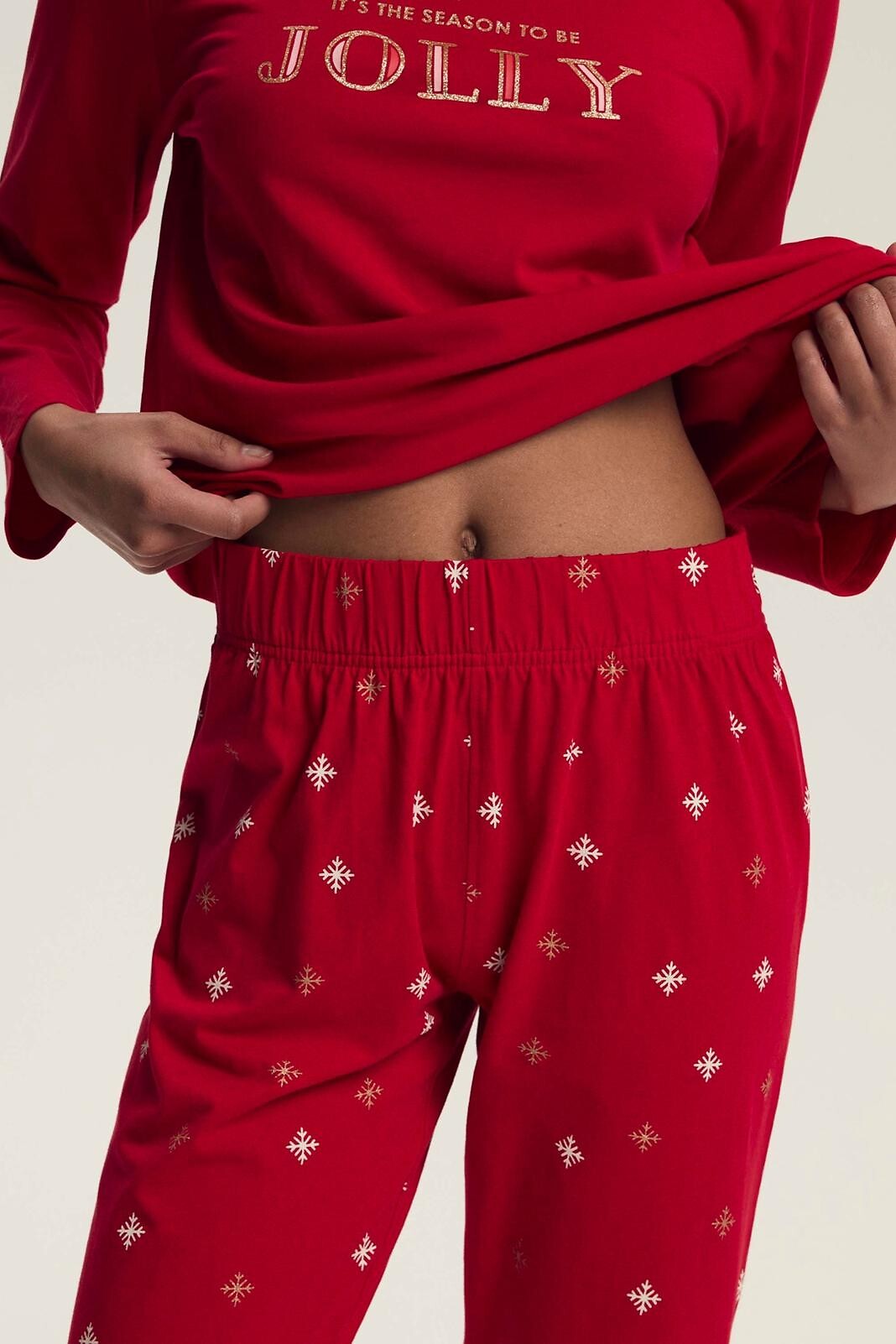 Pigiama da donna collezione natale in puro cotone | dotie