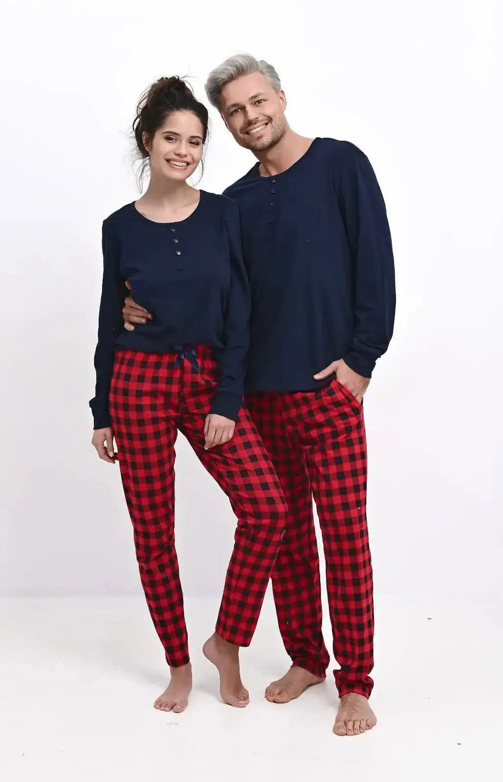 Pigiama donna in cotone 100% - bonnie - red