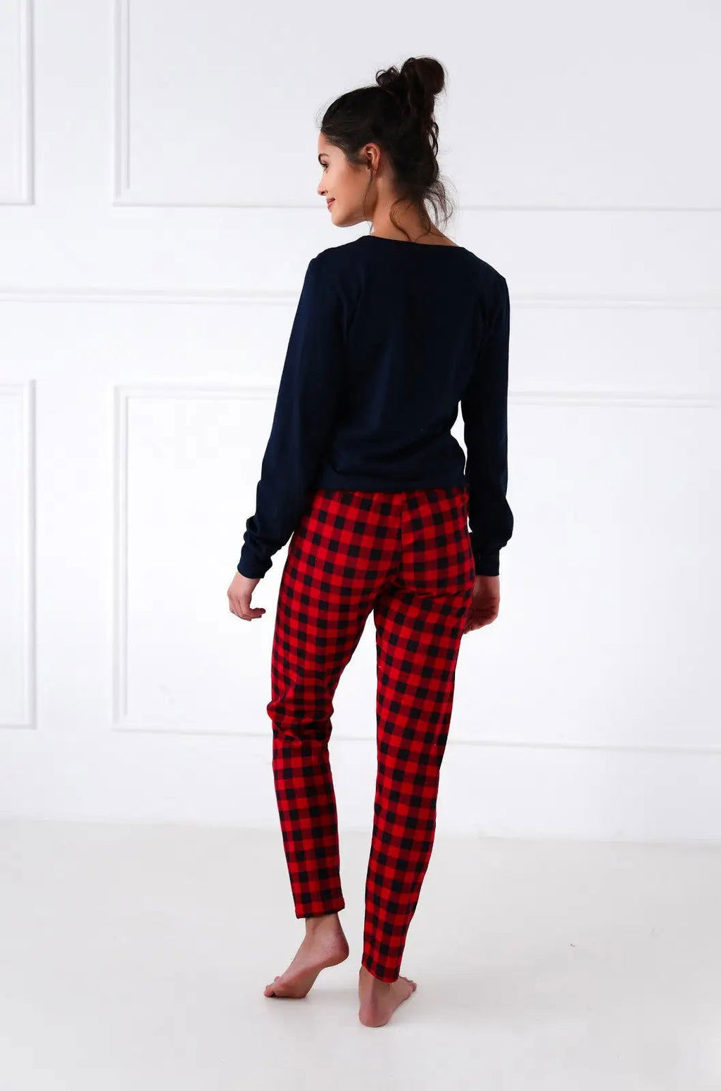 Pigiama donna in cotone 100% - bonnie - red