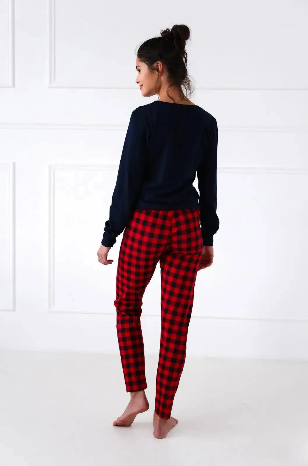 Pigiama donna in cotone 100% - bonnie - red