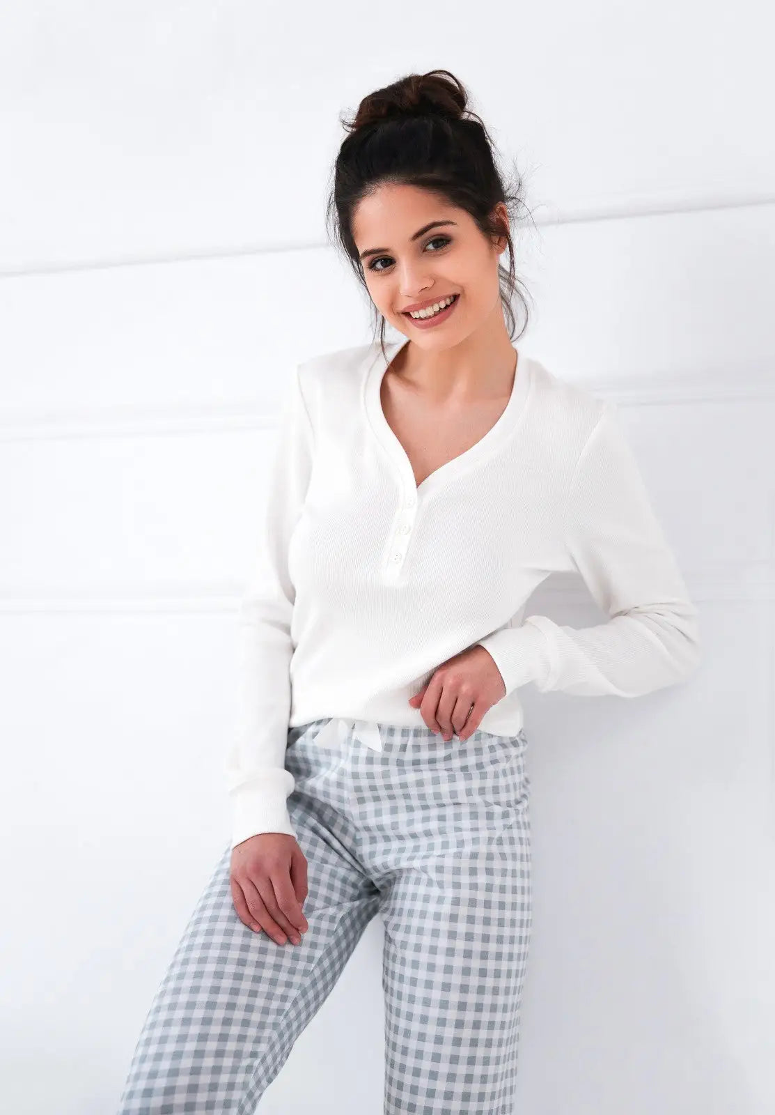 Pigiama donna in cotone di alta qualità - desire - serafino