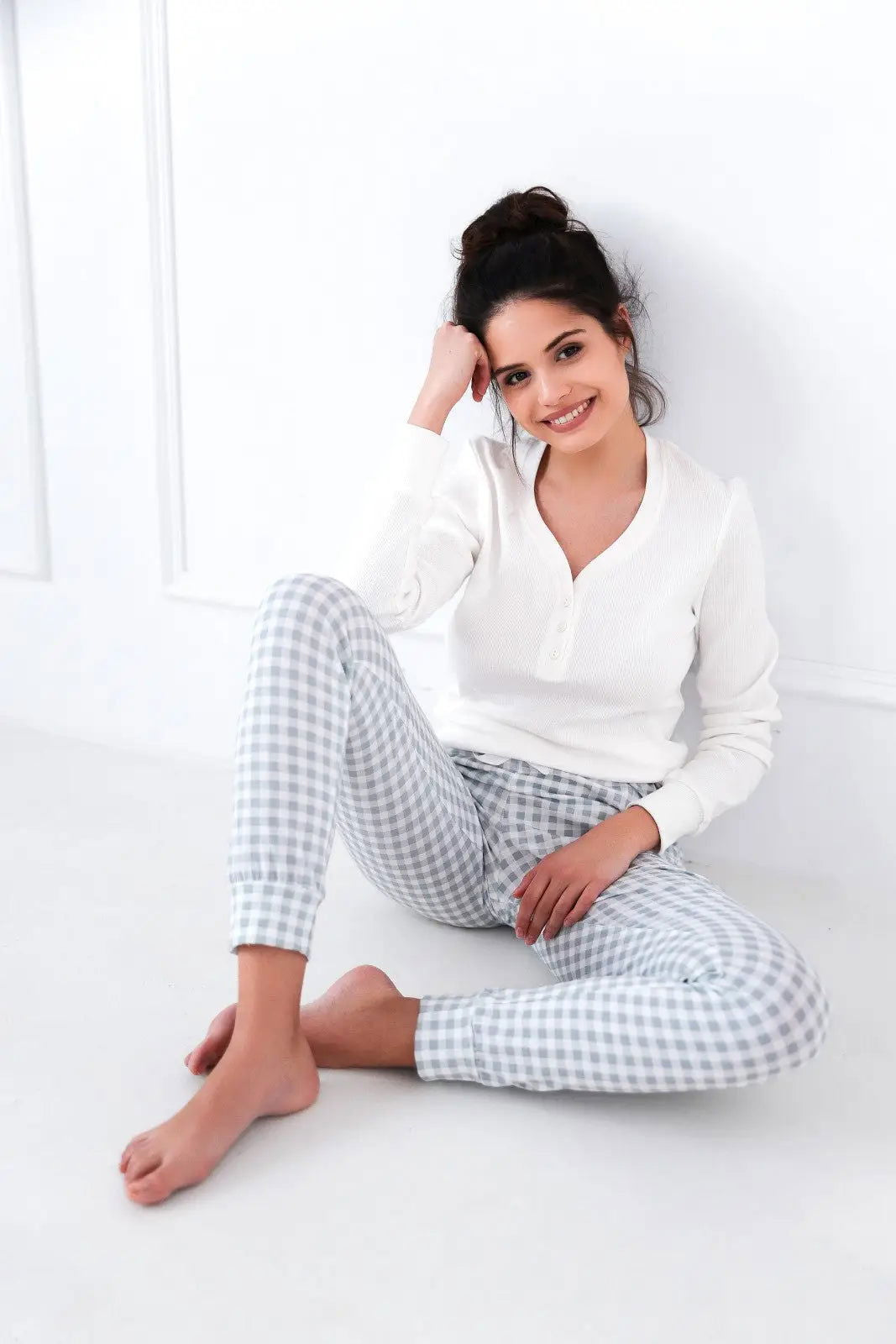 Pigiama donna in cotone di alta qualità - desire - serafino