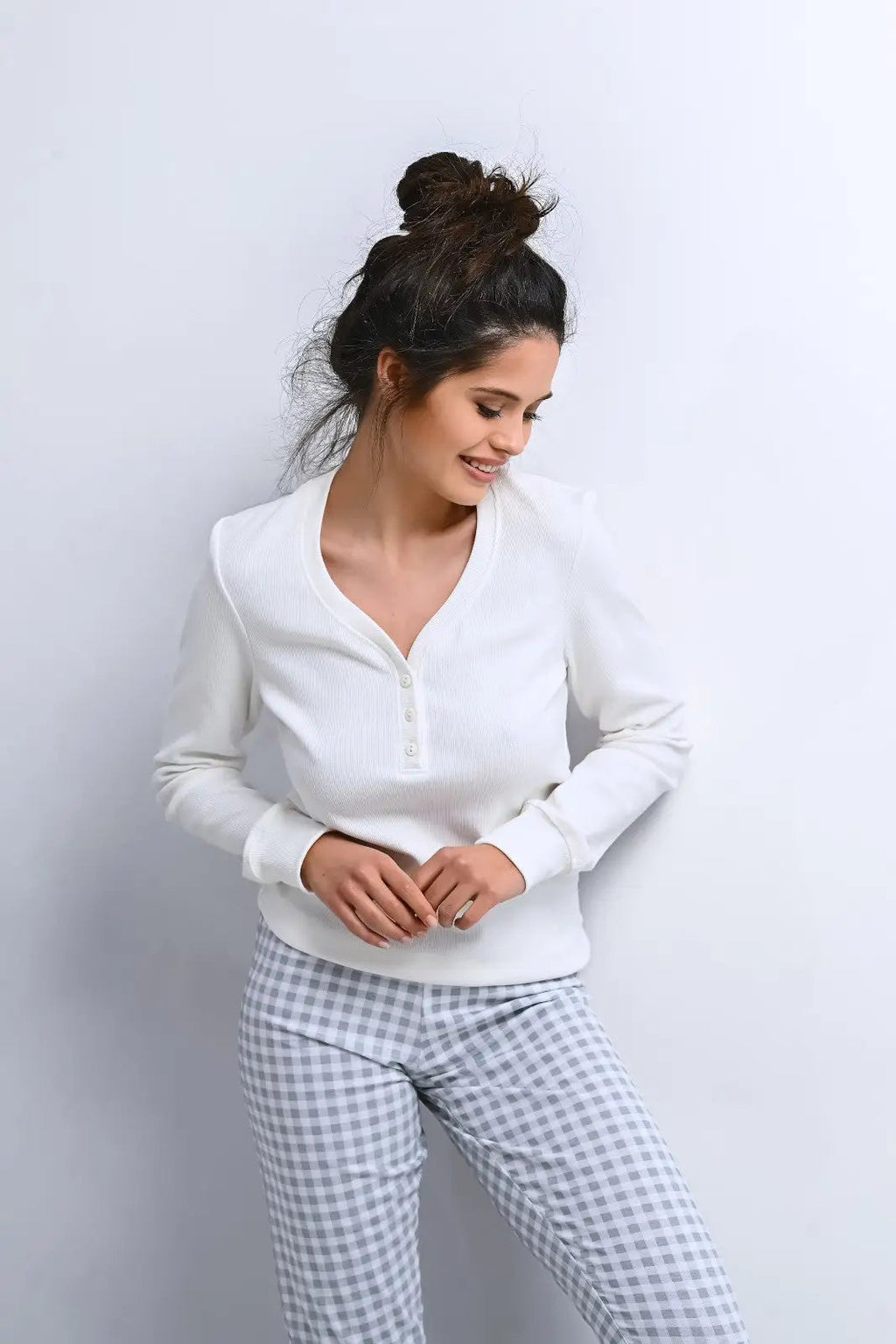 Pigiama donna in cotone di alta qualità - desire - serafino