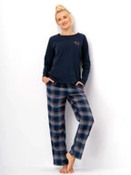 Pigiama da donna in cotone elasticizzato | lns 432
