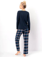 Pigiama da donna in cotone elasticizzato | lns 432