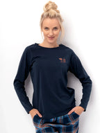 Pigiama da donna in cotone elasticizzato | lns 432