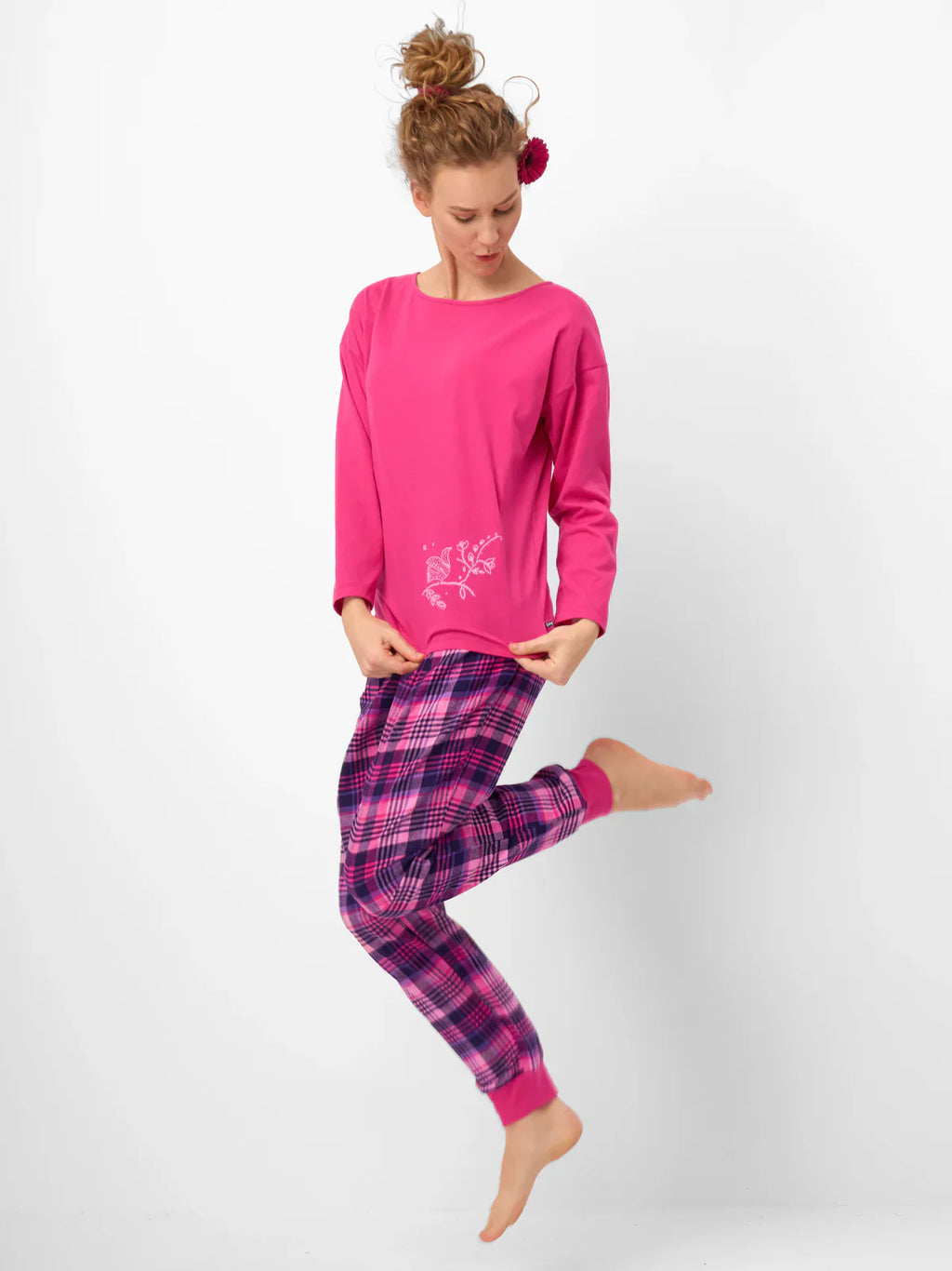 Pigiama da donna in cotone elasticizzato | lns 491