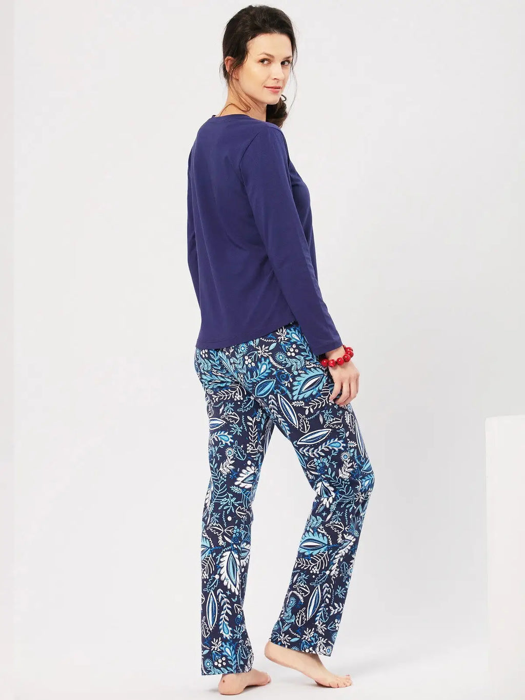 Pigiama donna in cotone elasticizzato | lns 793