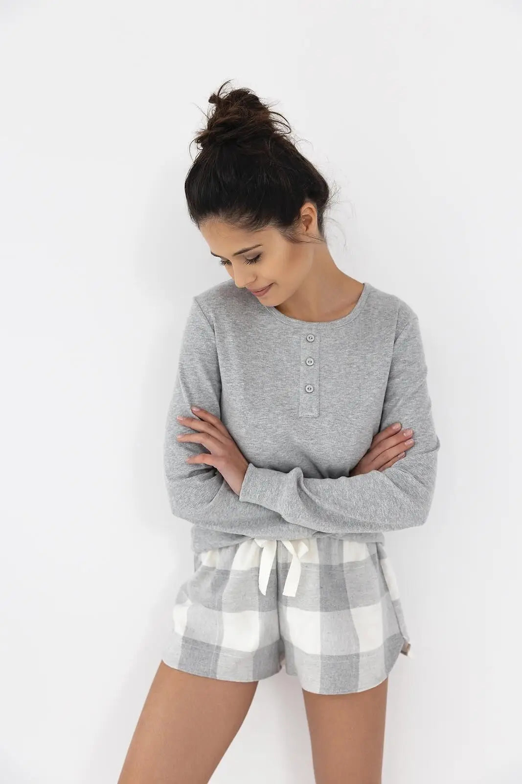 Pigiama da donna in cotone elasticizzato - maggie