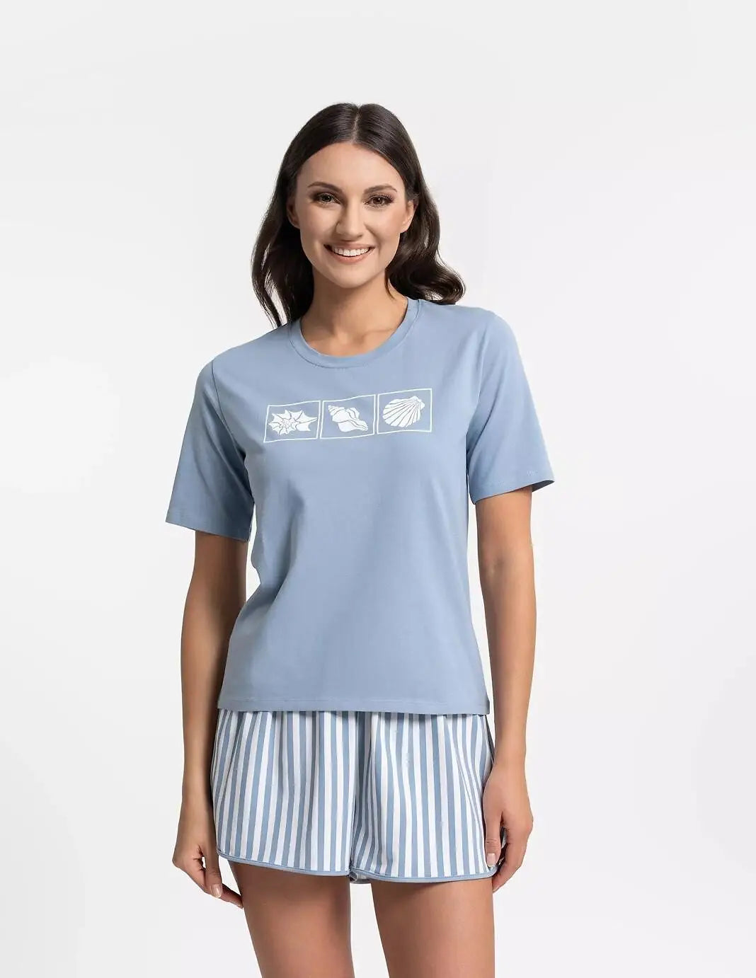 Pigiama donna in cotone elasticizzato (pdd3900-021)