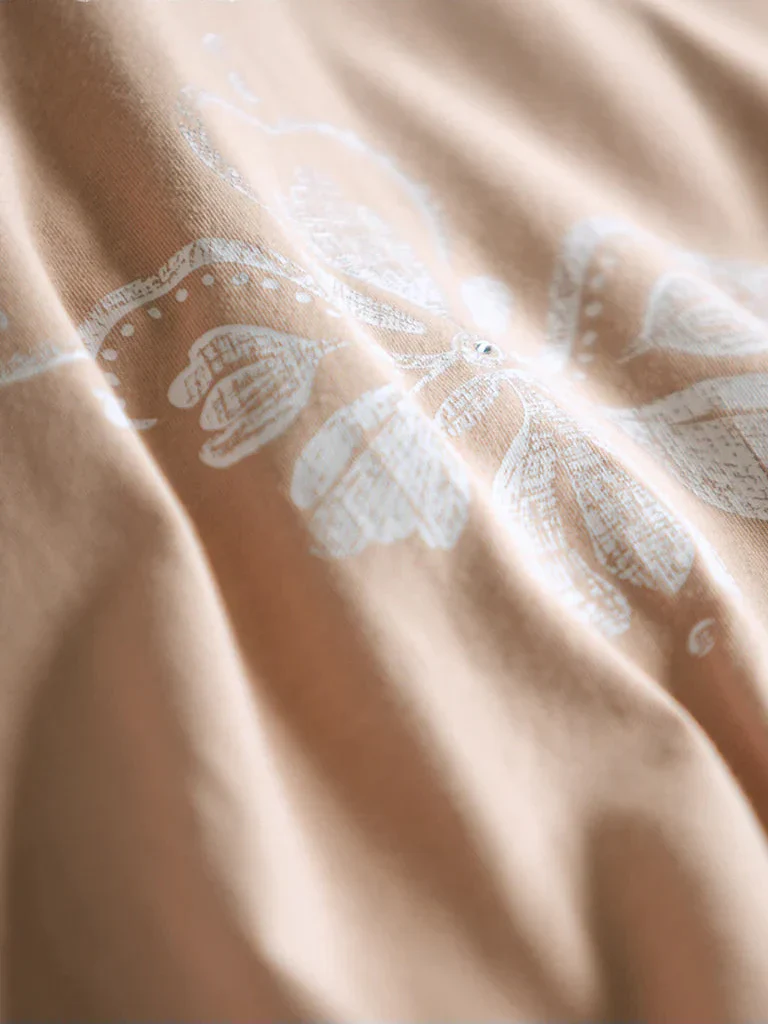 Pigiama donna in cotone elasticizzato con stampa gioiello