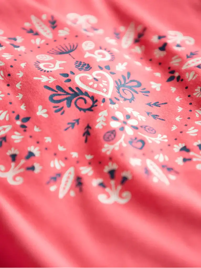 Pigiama donna in cotone elasticizzato con taglio moderno