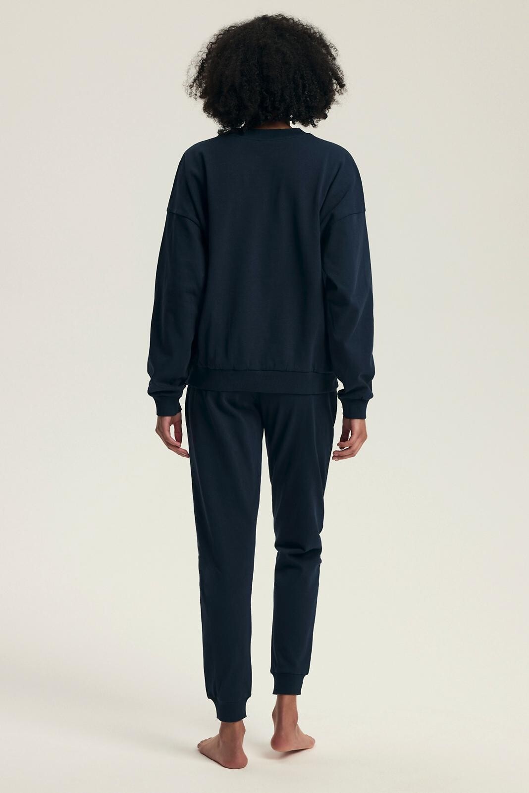 Pigiama da donna in cotone felpato | delancy