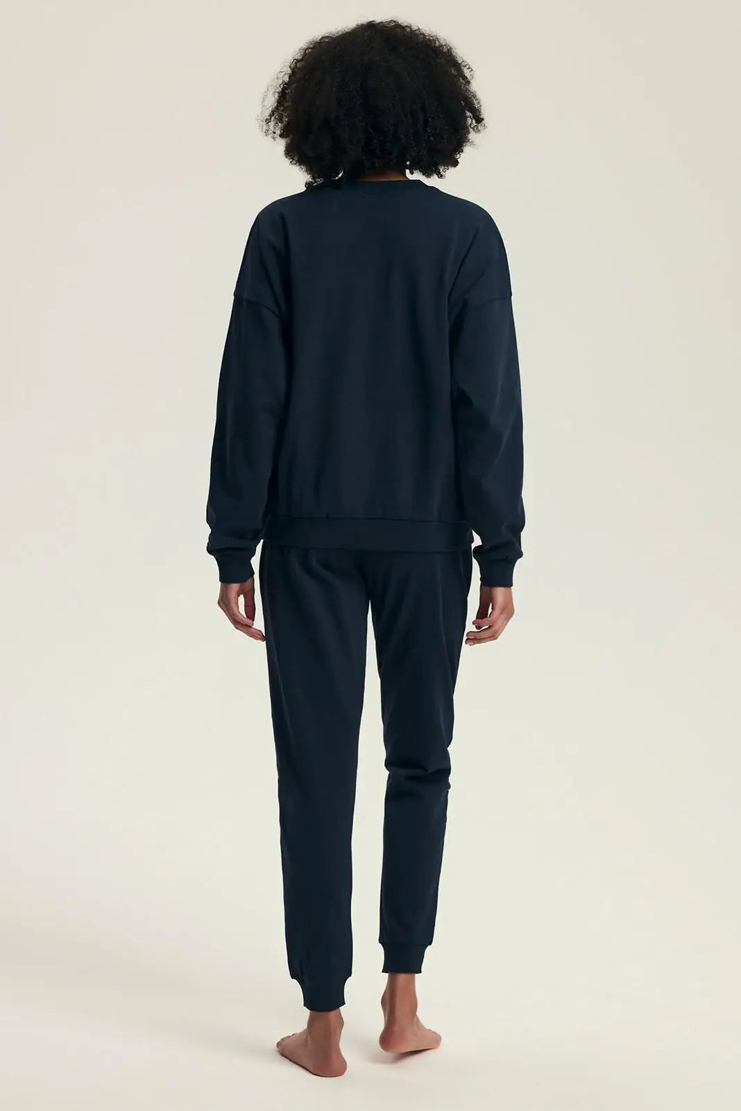 Pigiama da donna in cotone felpato | delancy