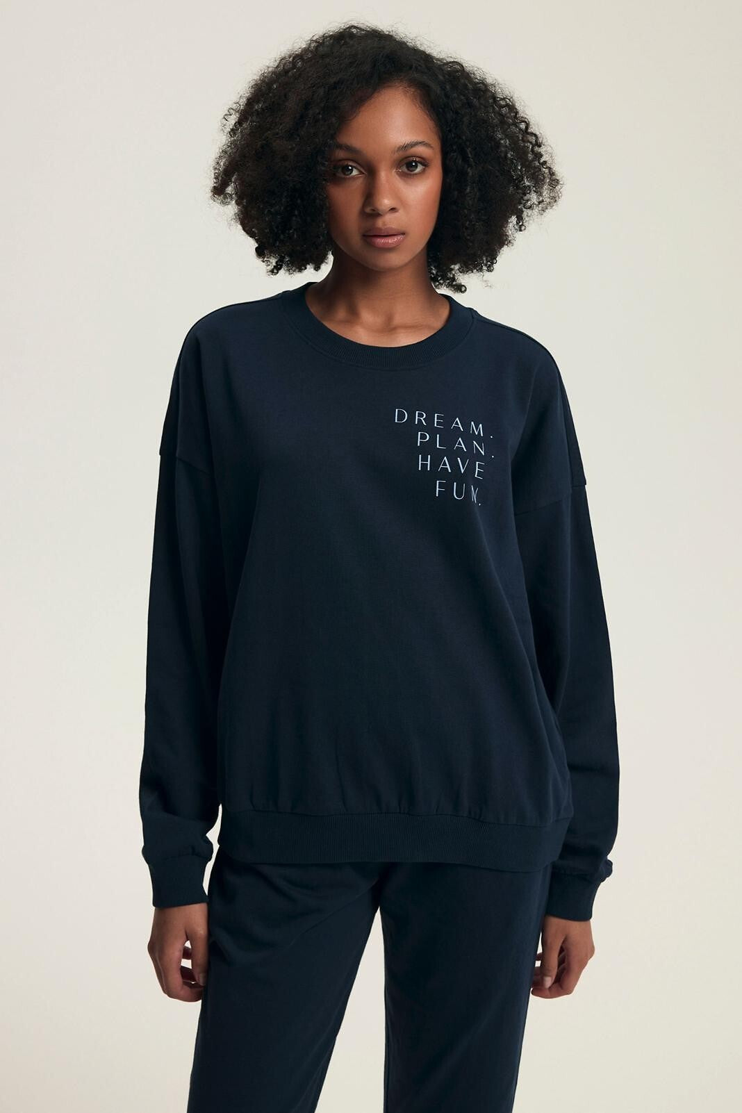 Pigiama da donna in cotone felpato | delancy