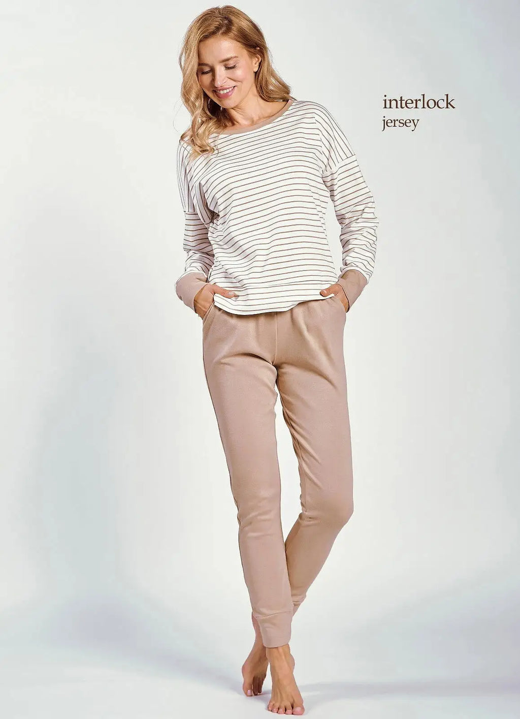 Pigiama donna in cotone interlock - maggie