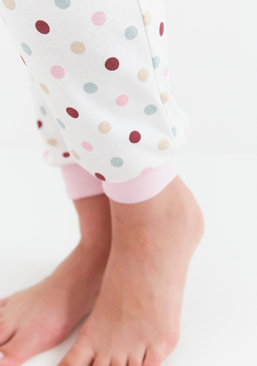 Pigiama donna in cotone interlock - paula - rosa - 433