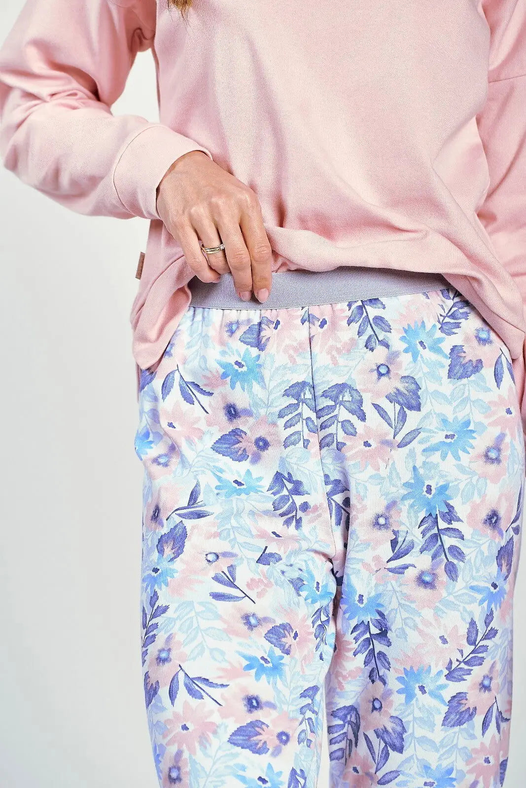 Pigiama donna in cotone interlock - sylvie