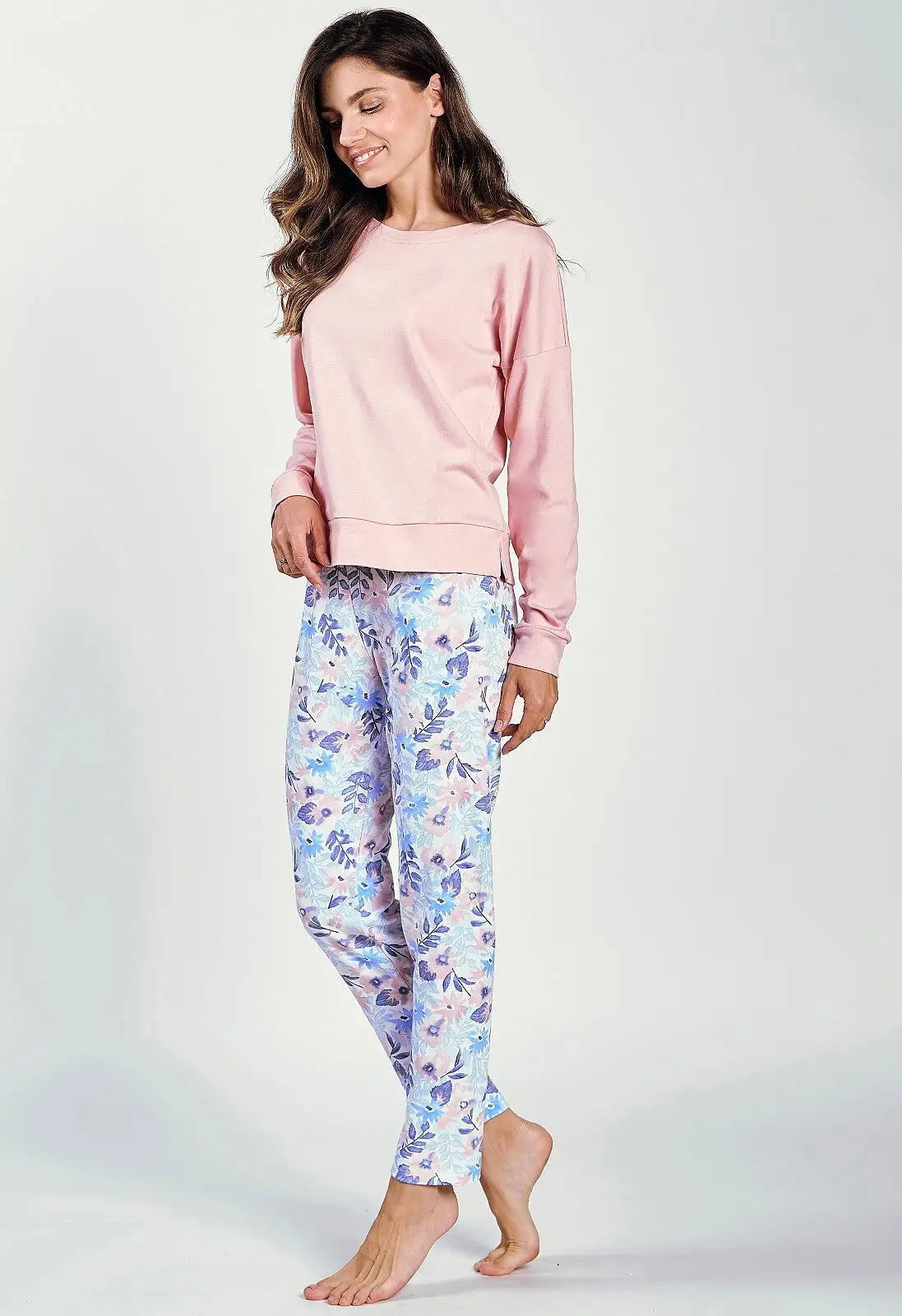 Pigiama donna in cotone interlock - sylvie