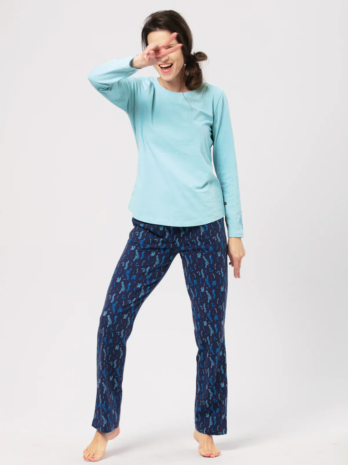 Pigiama da donna in cotone | lns 535