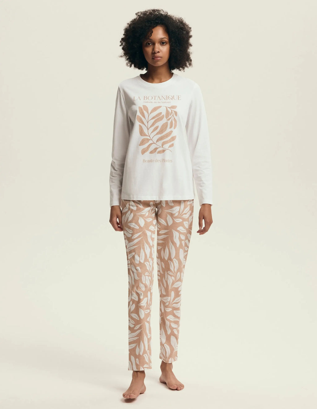 Pigiama da donna in cotone naturale | dextra