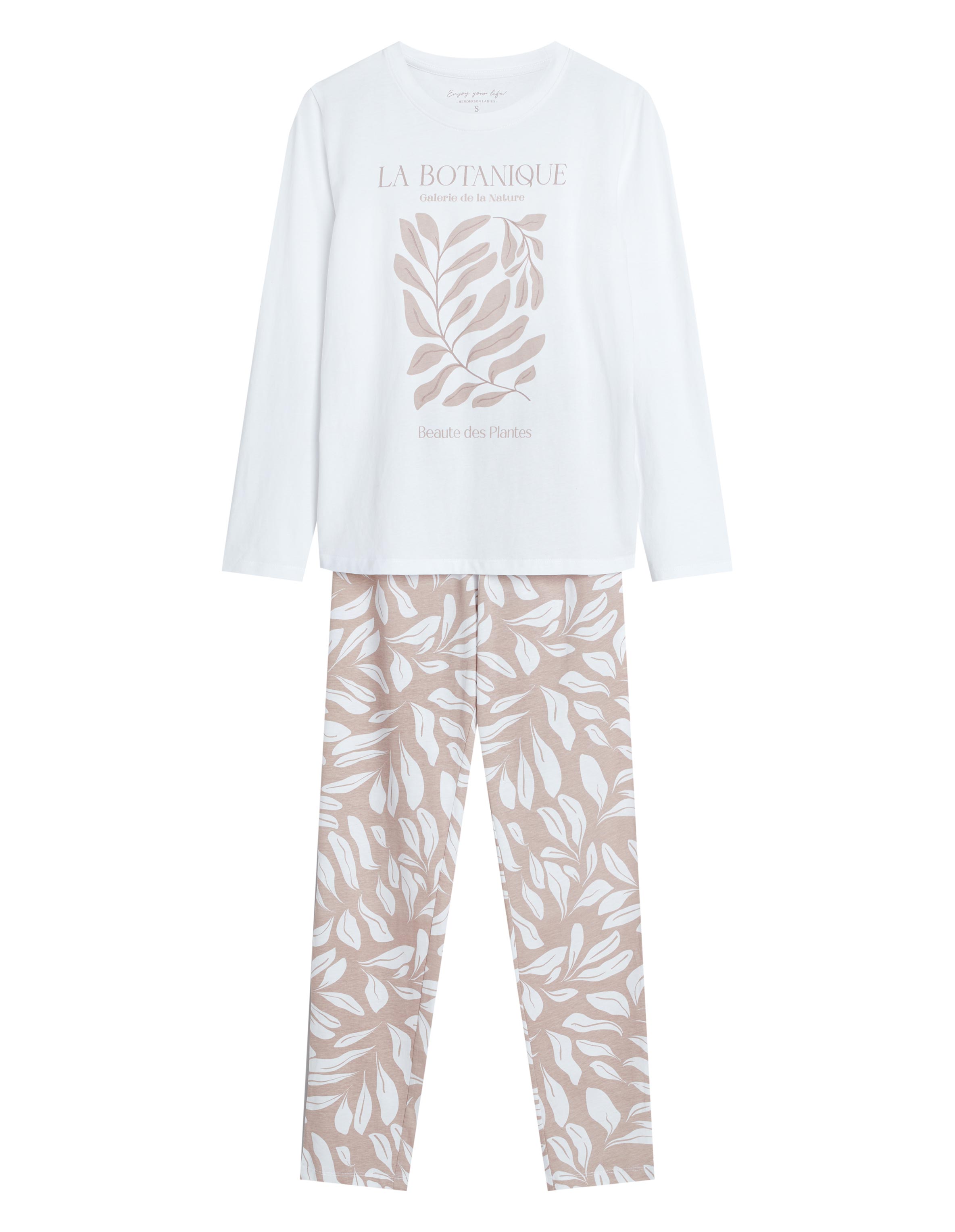 Pigiama da donna in cotone naturale | dextra