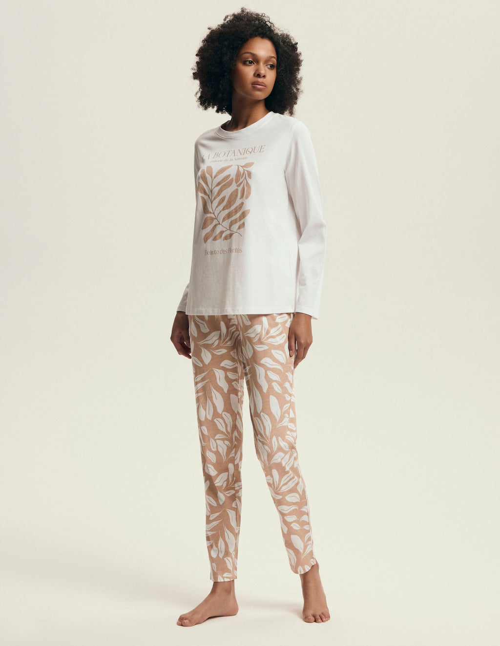 Pigiama da donna in cotone naturale | dextra