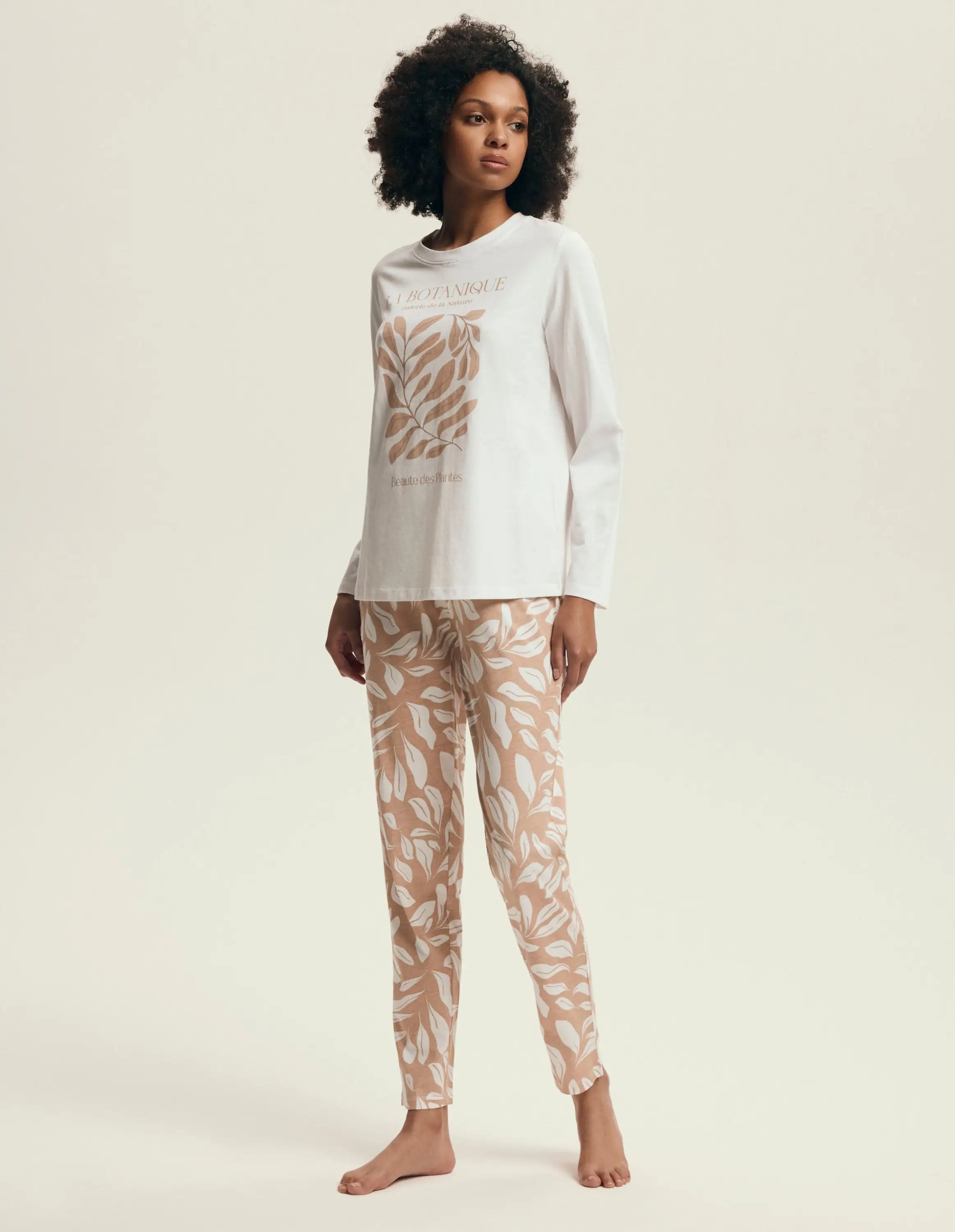 Pigiama da donna in cotone naturale | dextra