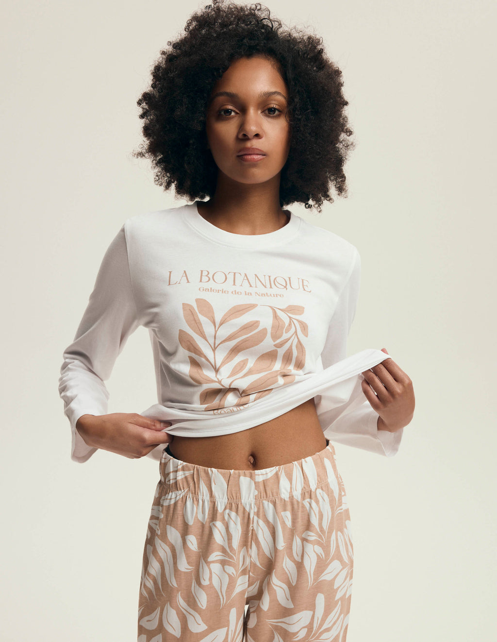 Pigiama da donna in cotone naturale | dextra