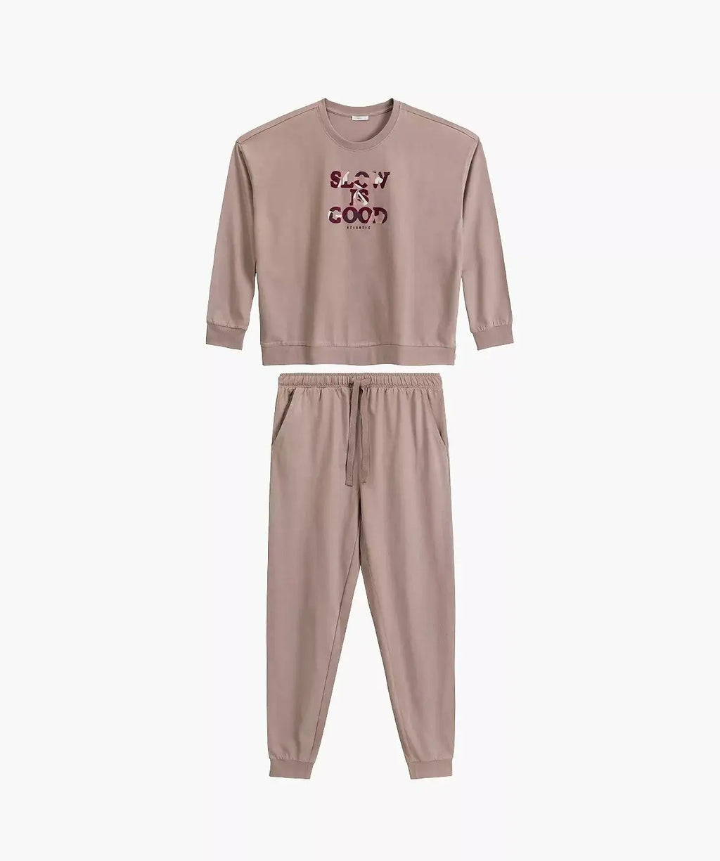 Pigiama da donna in cotone stile jogger - nlp-499