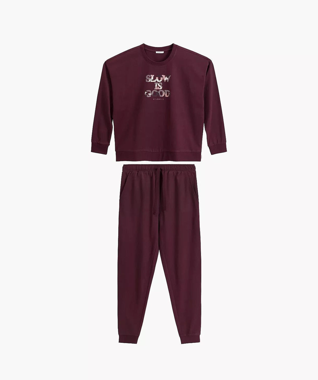 Pigiama da donna in cotone stile jogger - nlp-499