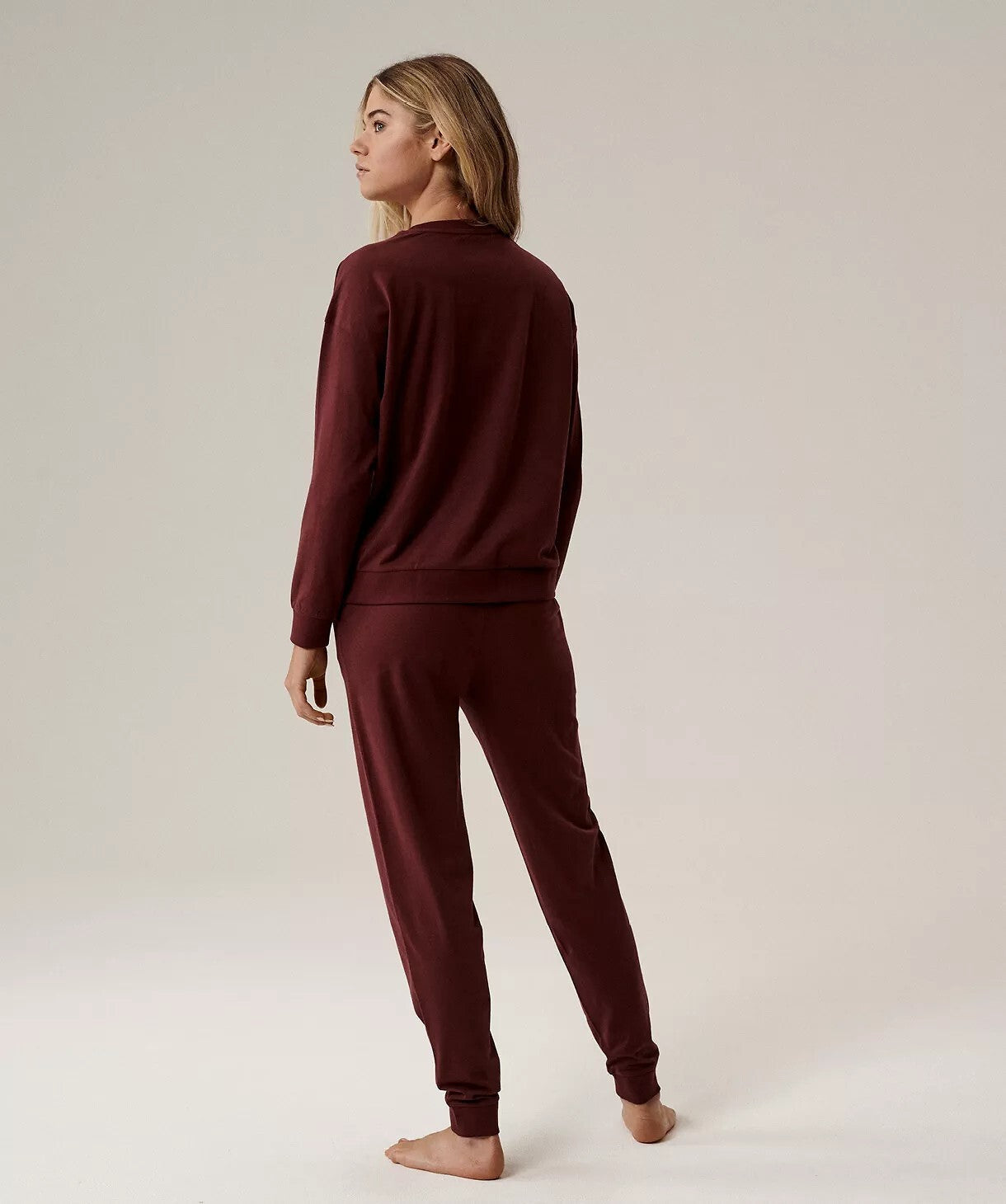 Pigiama da donna in cotone stile jogger - nlp-499