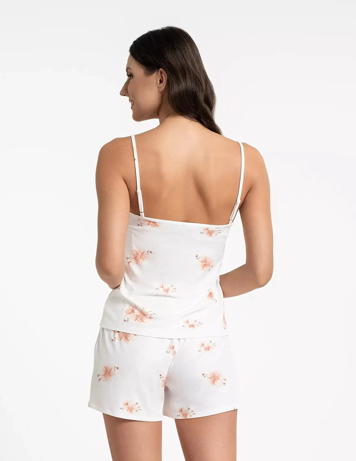Pigiama da donna estivo – texture a costine e romantica