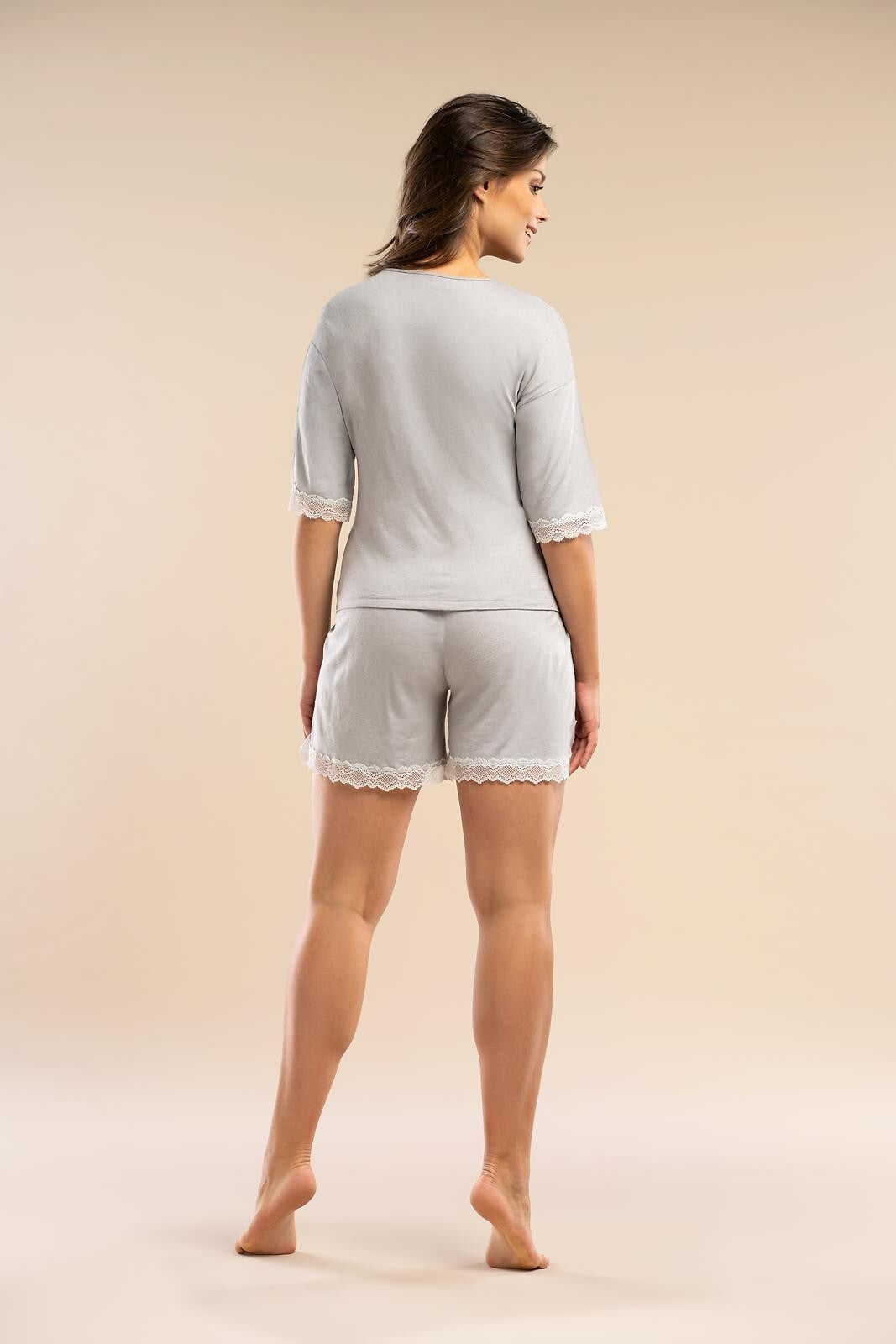 Pigiama da donna estivo in viscosa e lino - the promise