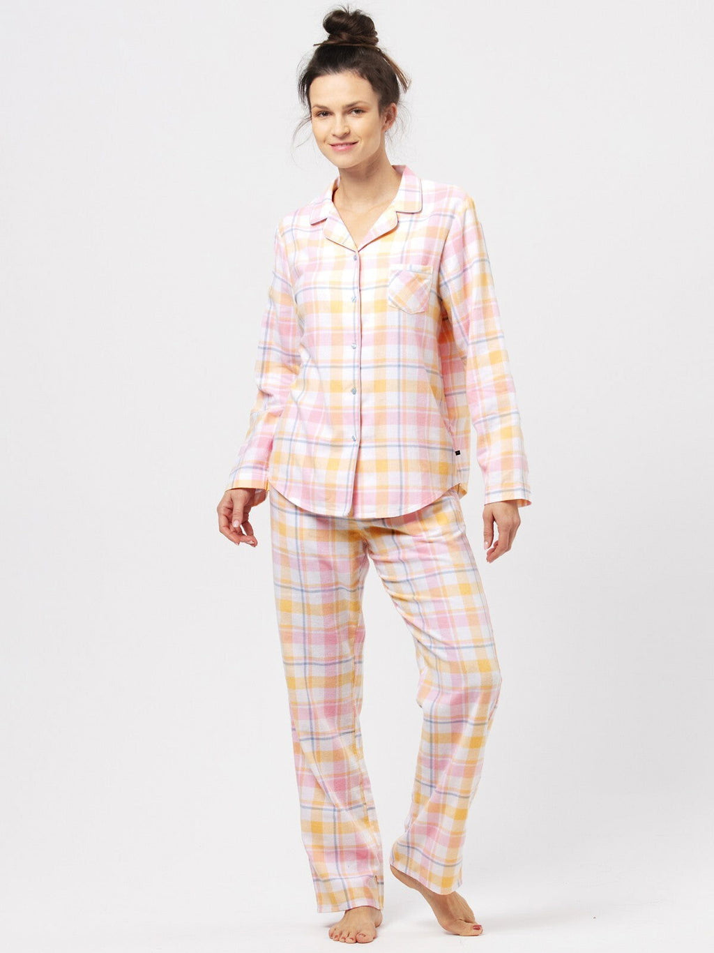 Pigiama da donna in flanella di cotone - candy