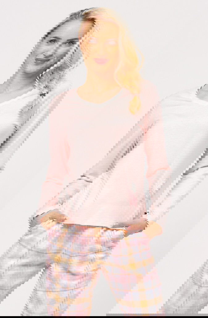 Pigiama da donna in flanella di cotone | lns 664