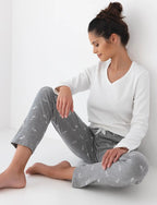Hattie | pigiama donna - grey