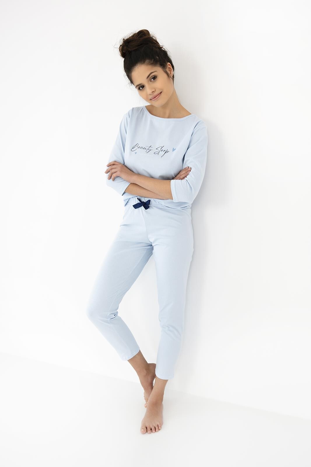 Pigiama donna in 100% cotone beauty sleep