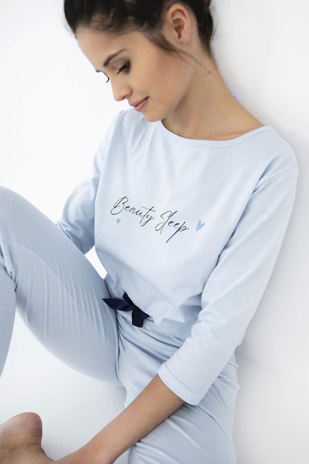 Pigiama donna in 100% cotone beauty sleep
