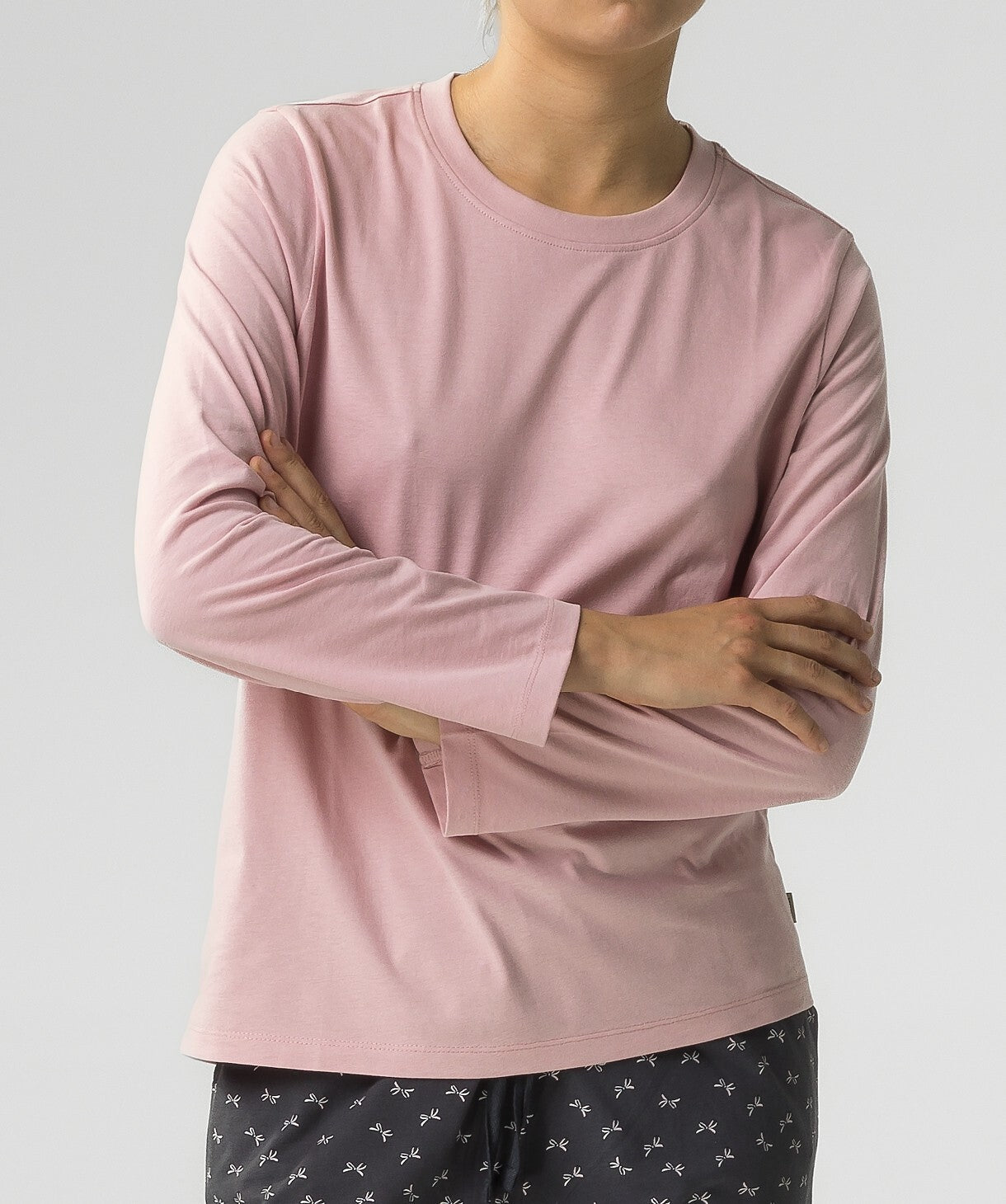 Pigiama donna in 100% cotone ribbon nlp 483